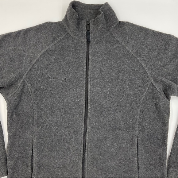 Columbia Benton Springs VGUC Full Zip Fleece Jacket Lightweight Maybe Vintage M - Picture 6 of 15
